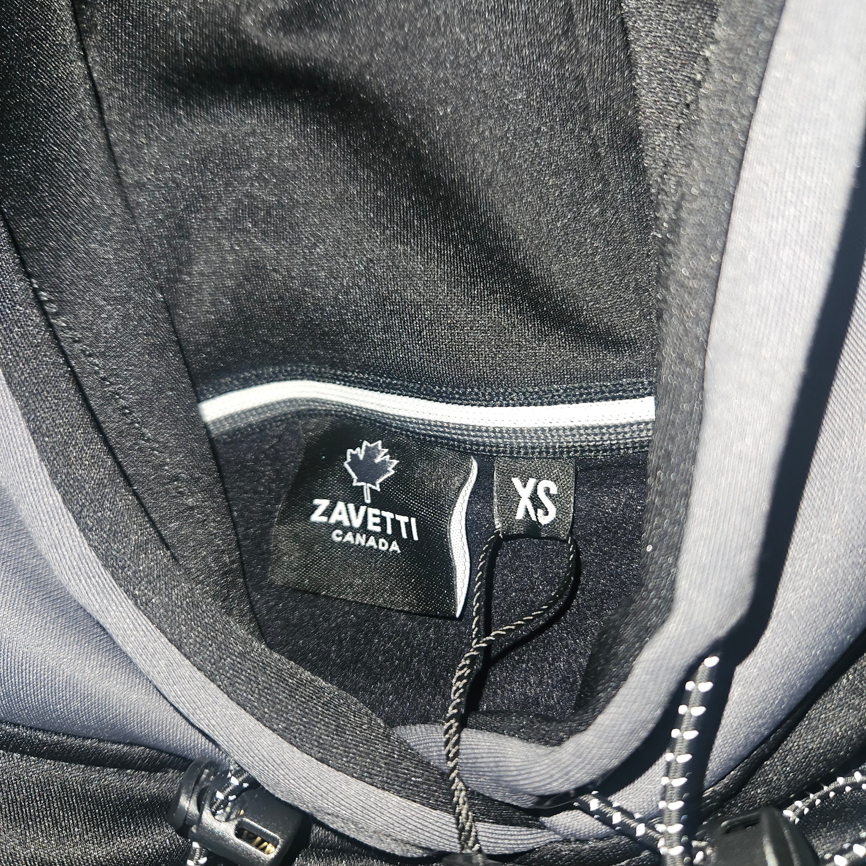 Zavetti Canada New Gen Hoodie – Grey & Black | Size XS