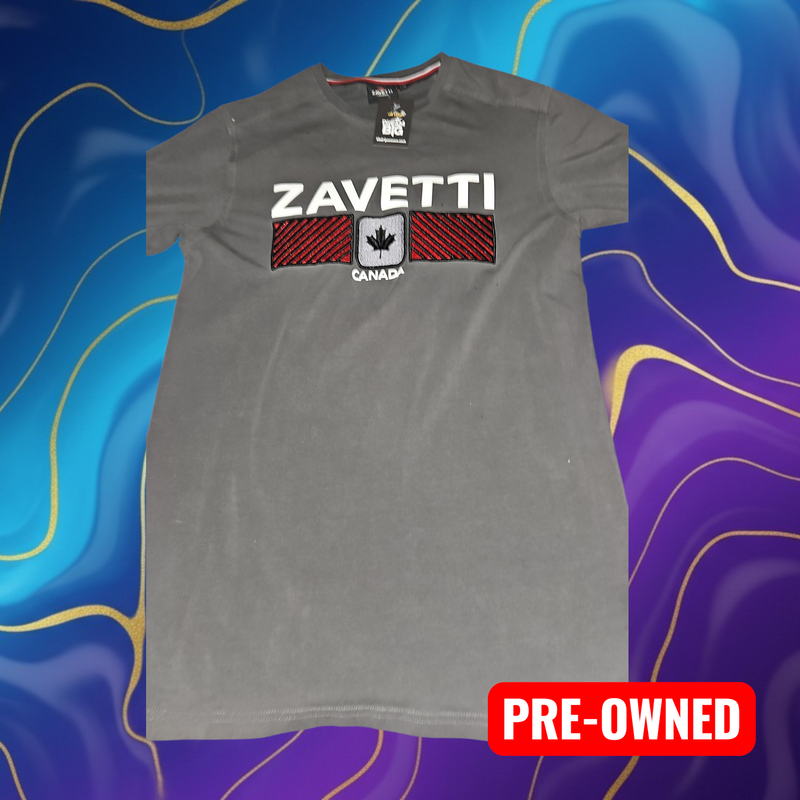 Zavetti Canada Dark Grey T-Shirt XS - Stylish Streetwear
