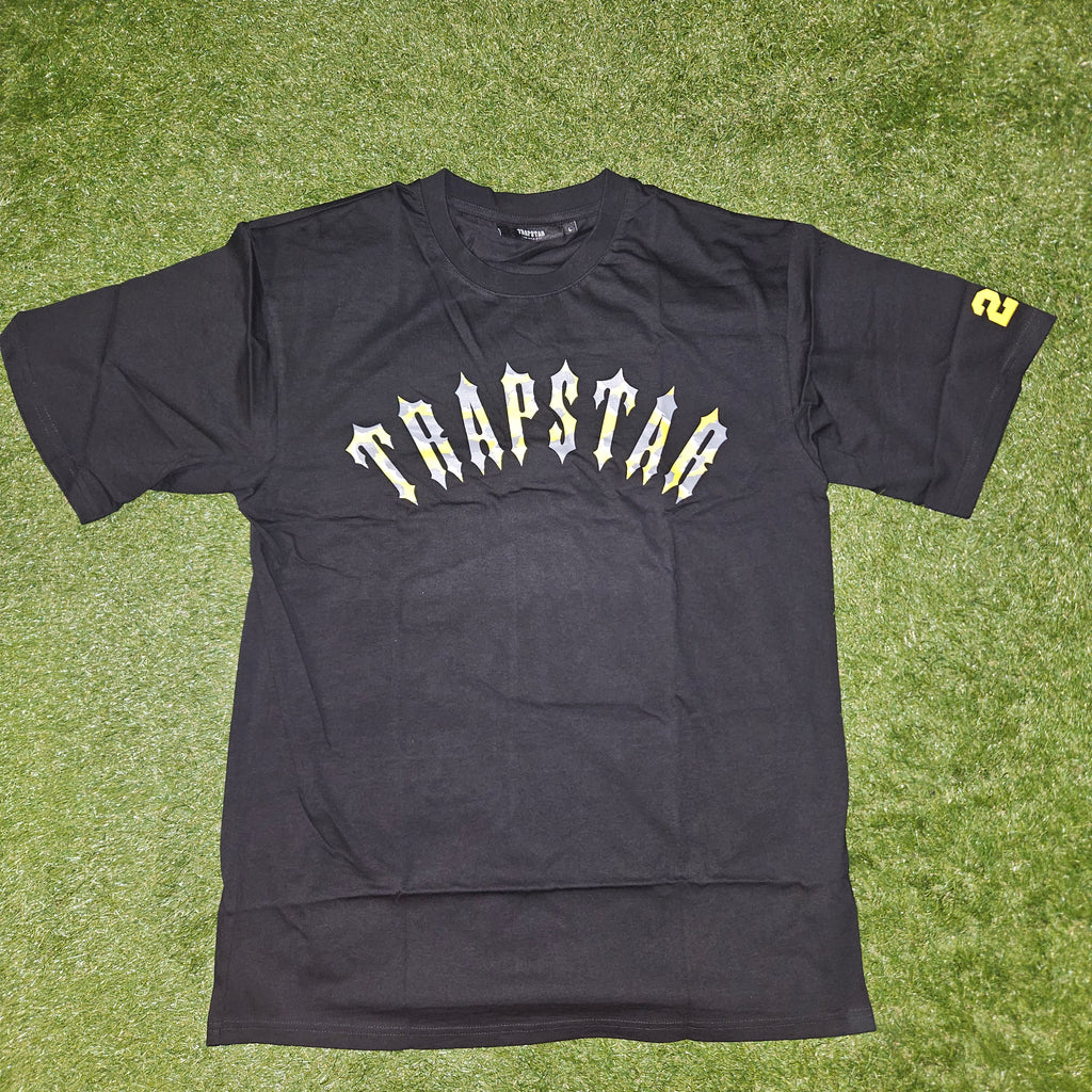 Trapstar x Central Cee Arch Logo T-Shirt – Black – Mens – BNWT