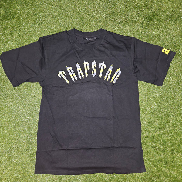 Trapstar x Central Cee Arch Logo T-Shirt – Black – Mens – BNWT