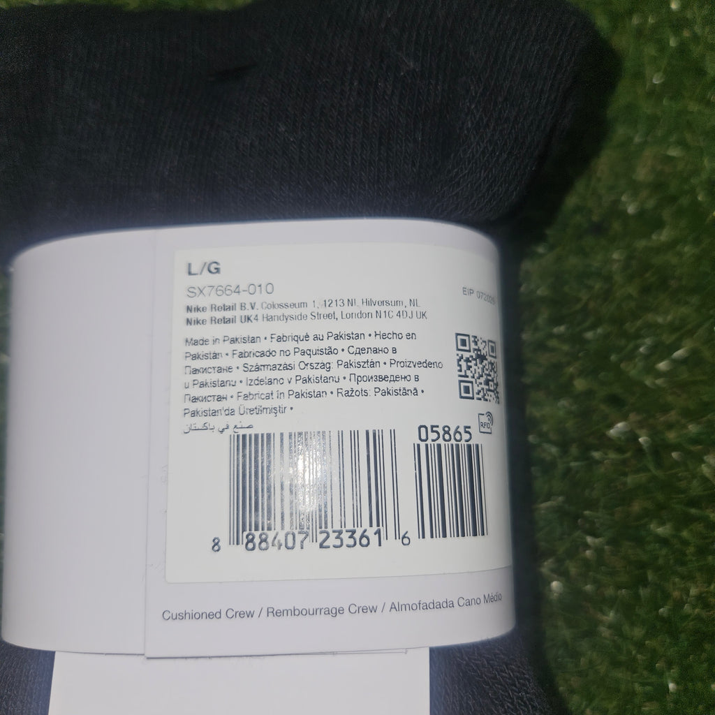 Nike Socks – Brand New With Tags | Black | Size 5–8