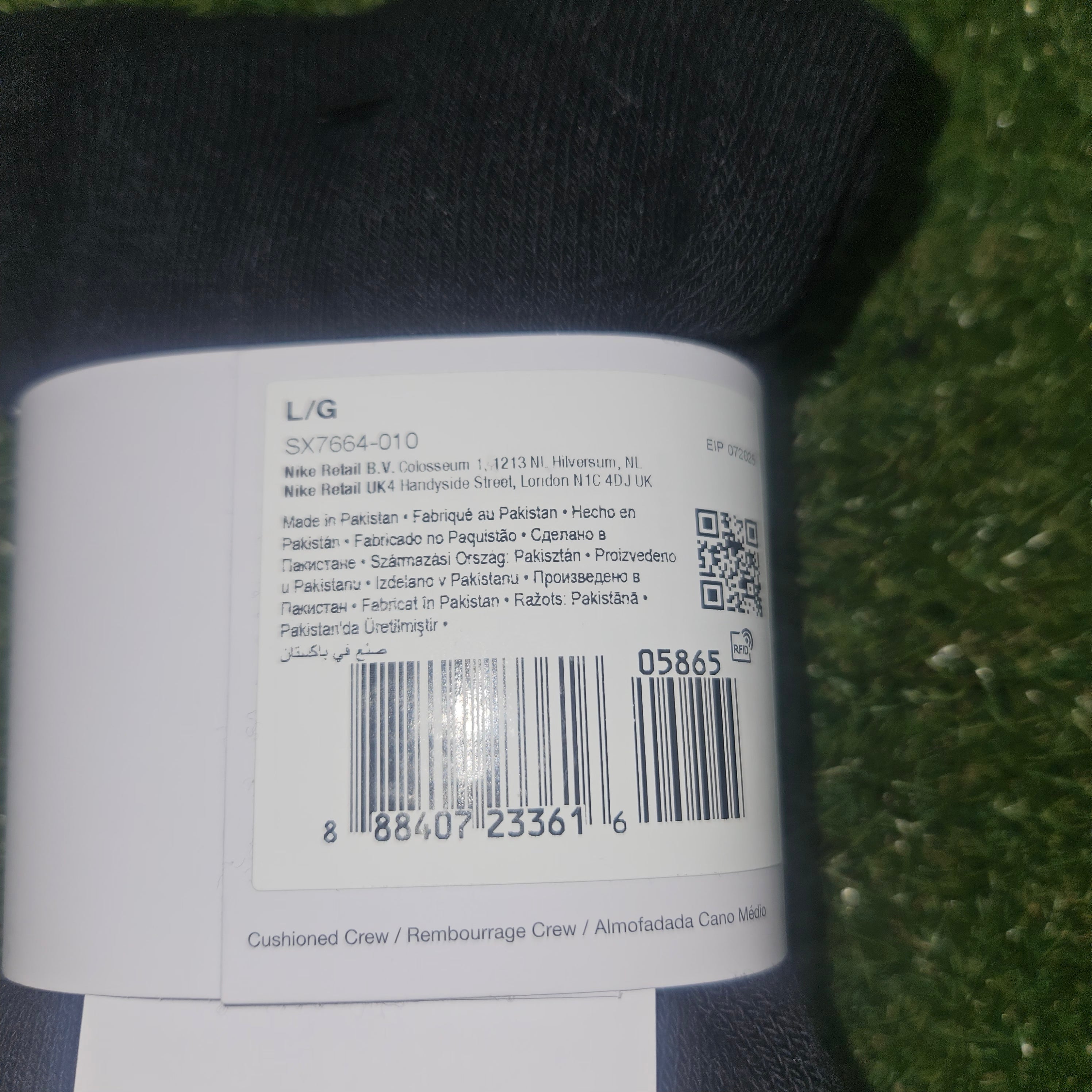 Nike Socks – Brand New With Tags | Black | Size 5–8