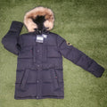 Zavetti Canada Black Fur Hood Coat - BNWT