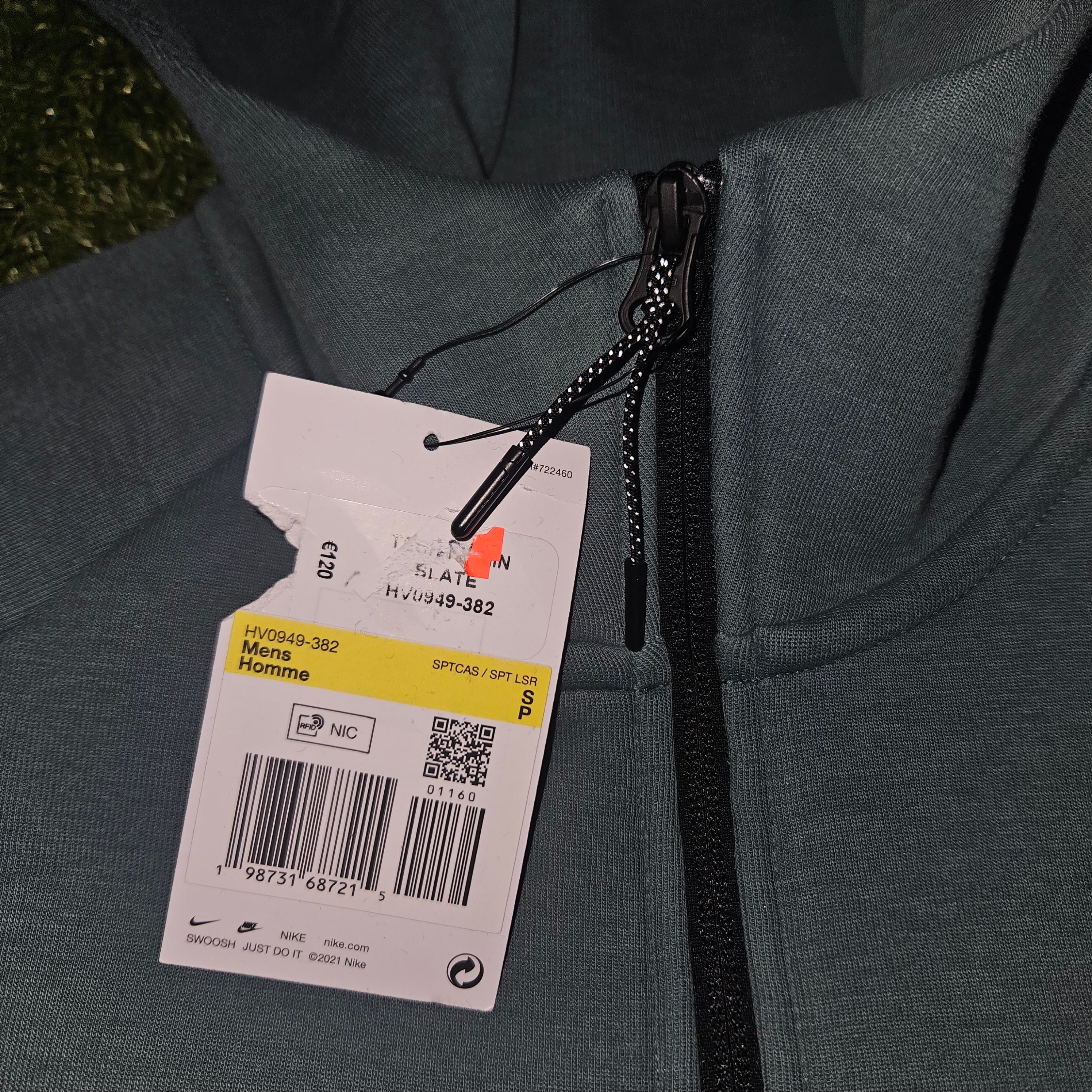 Nike Tech Fleece Full Tracksuit – Mineral Teal/Black – Size S – Mens – BNWT