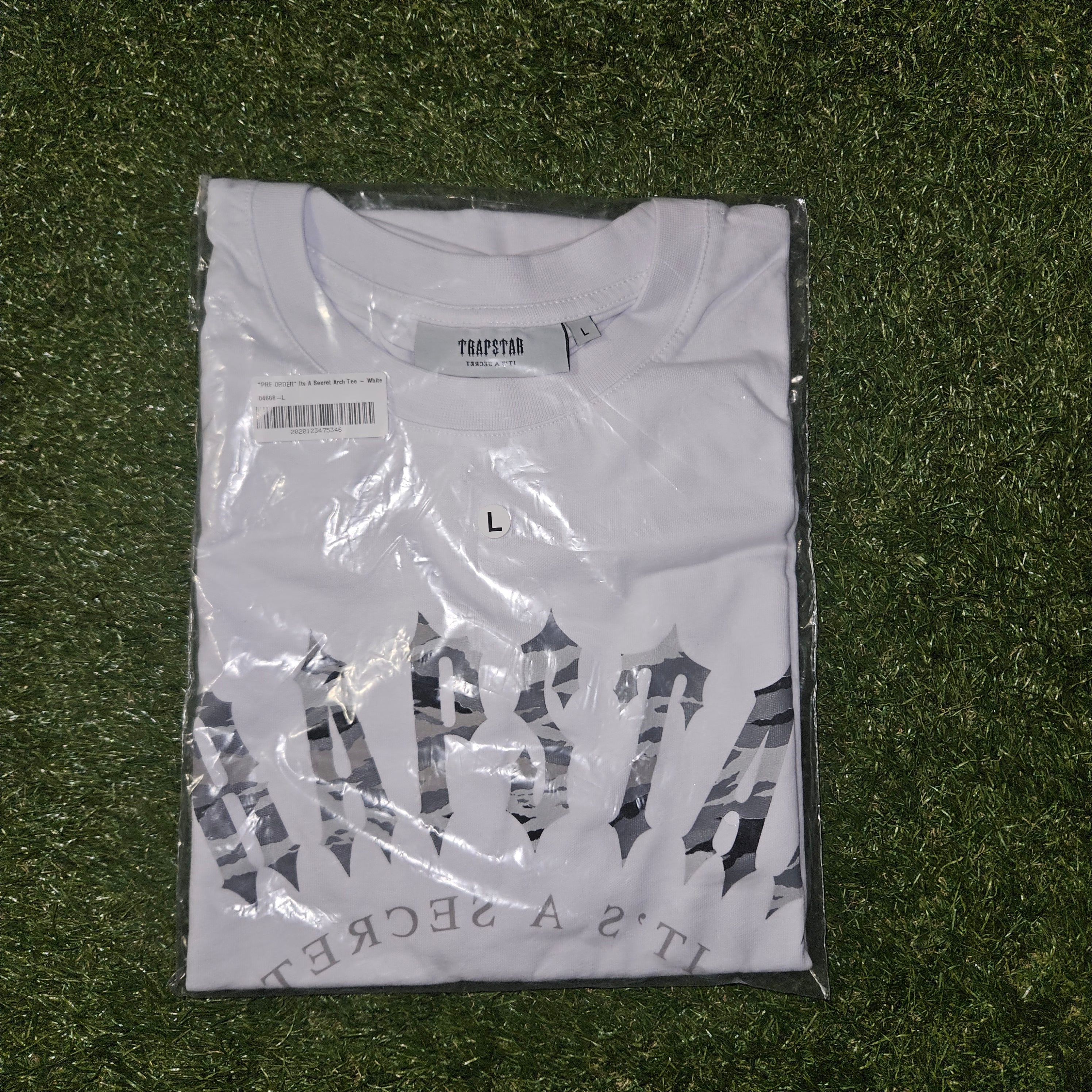 Trapstar Irongate T-Shirt – White – Size L – Mens – BNWT