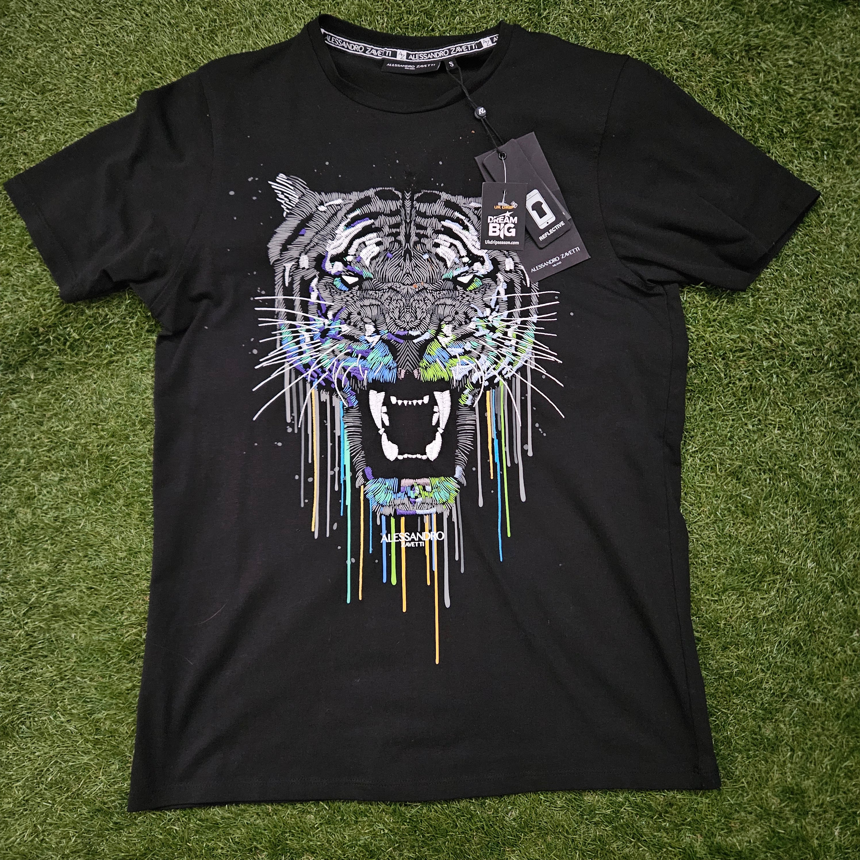 Alessandro Zavetti Canada Black T-Shirt – Men's Small | BNWT