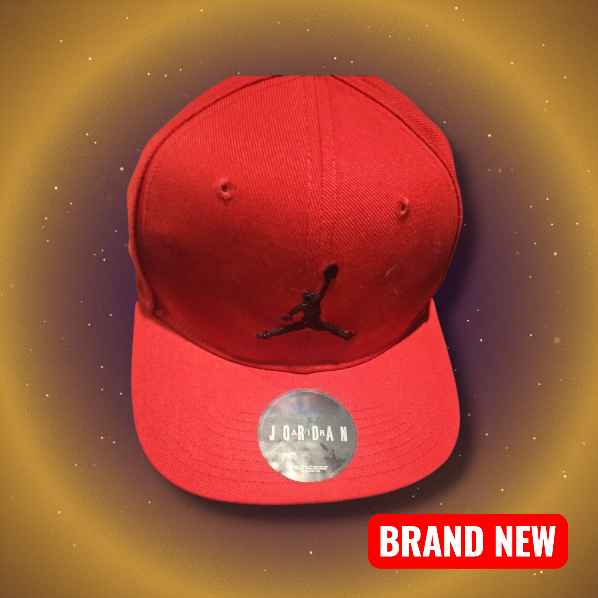 Jordan 1 Red Youth Cap - Perfect for Sneakerheads