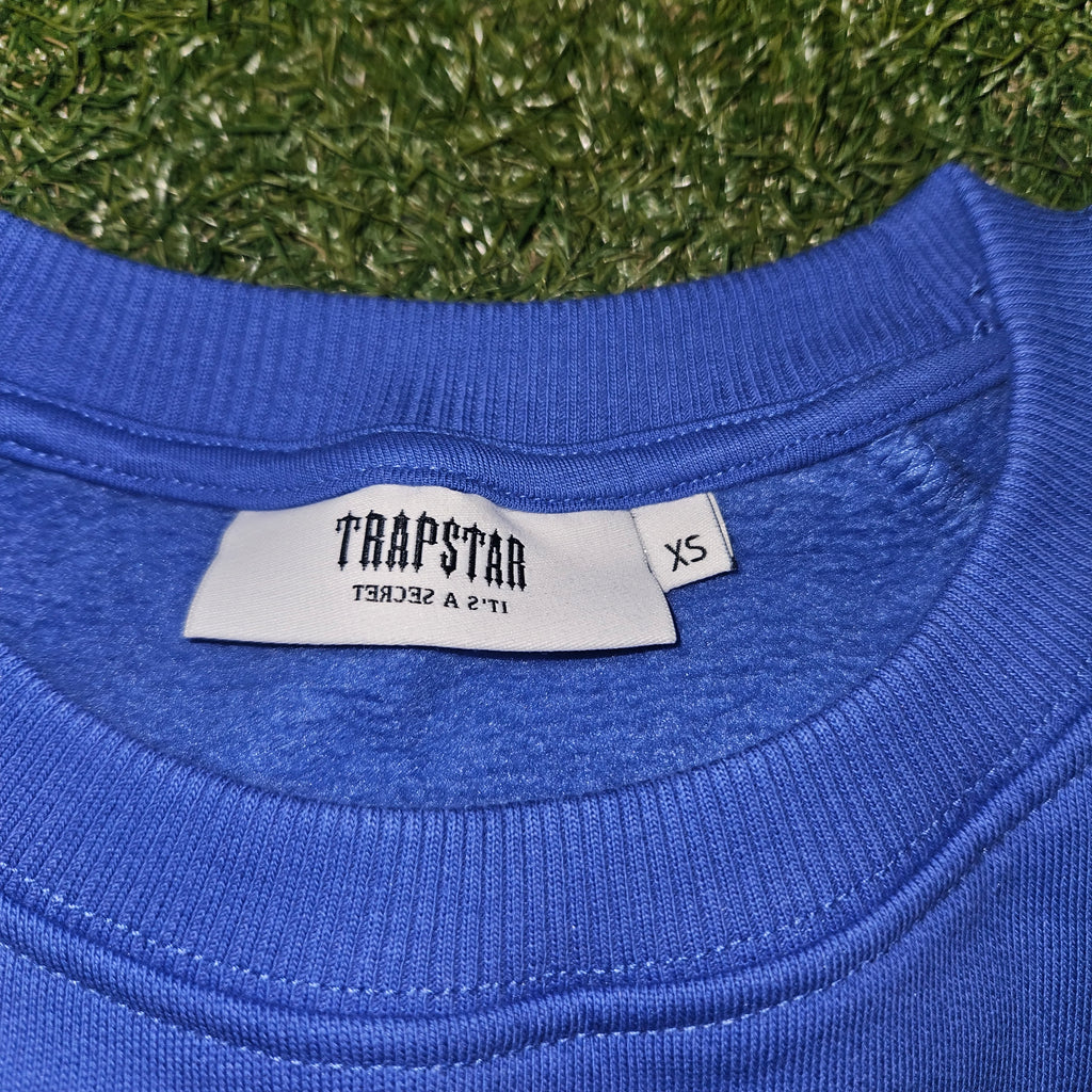 Trapstar Crewneck - Blue - Size XS - BNWT