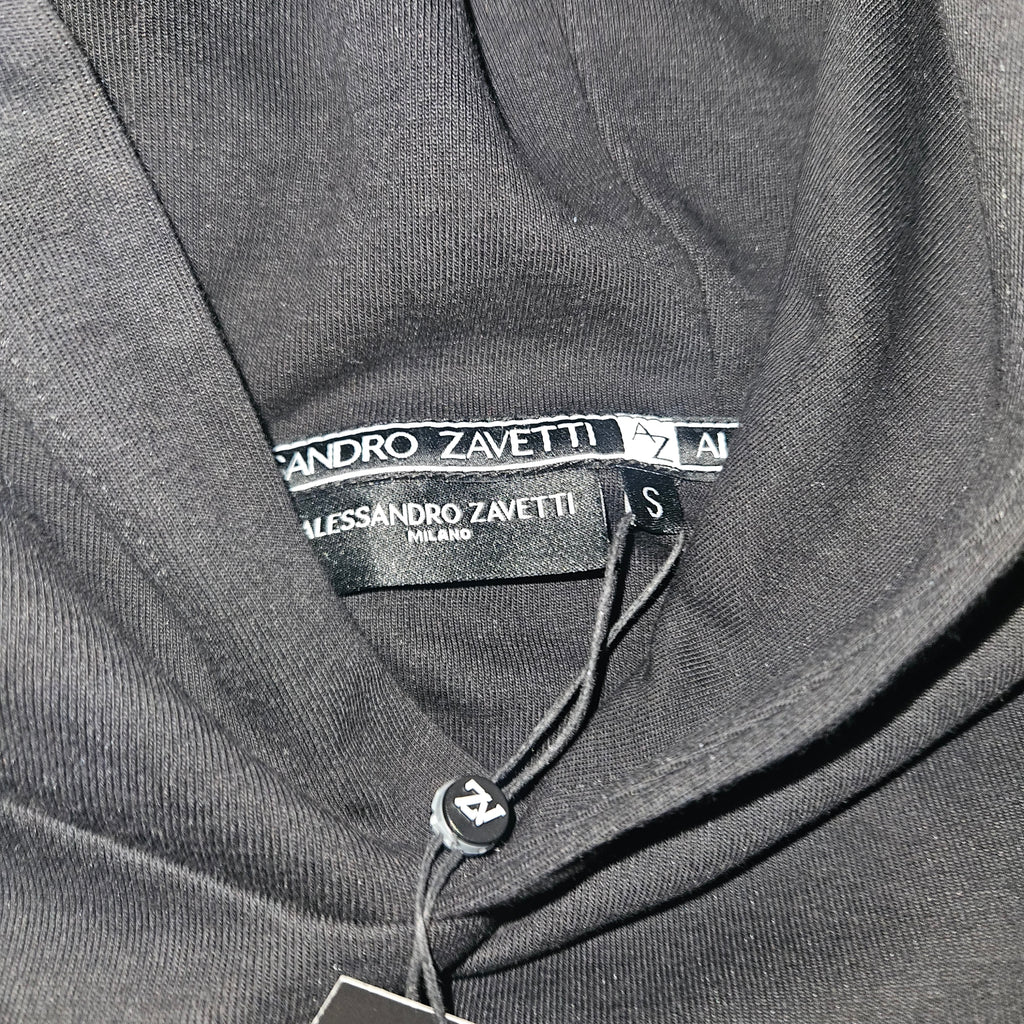 Alessandro Zavetti Hoodie - Black - Size Small - BNWT