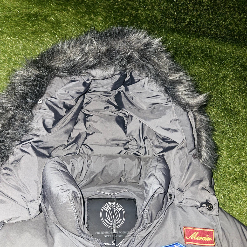 Mercier Grey New Season Coat - BNWT size xs