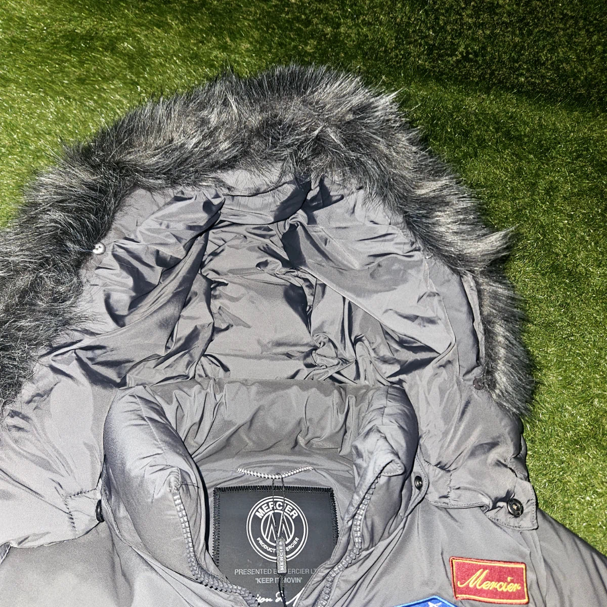 Mercier Grey New Season Coat - BNWT size xs