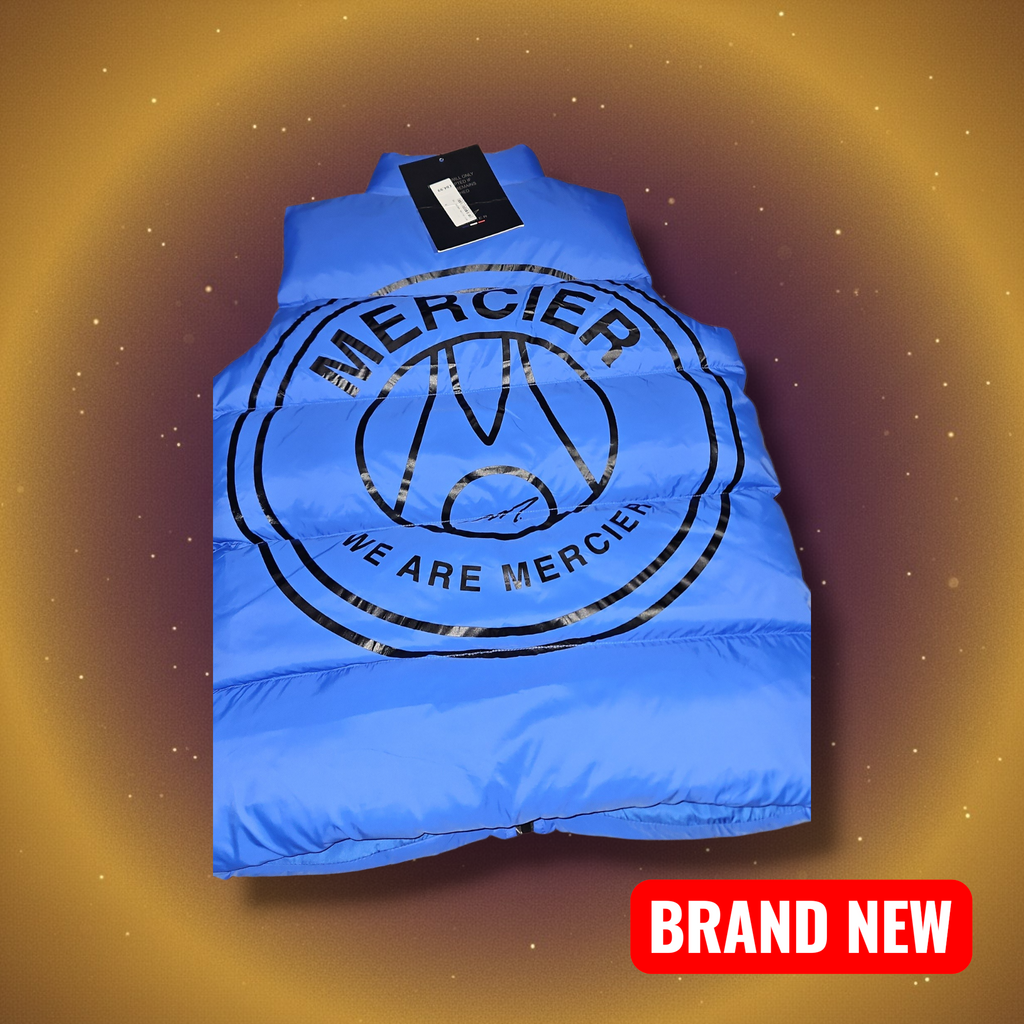 Mercier Blue Gilet Size Small - Essential Layering Piece