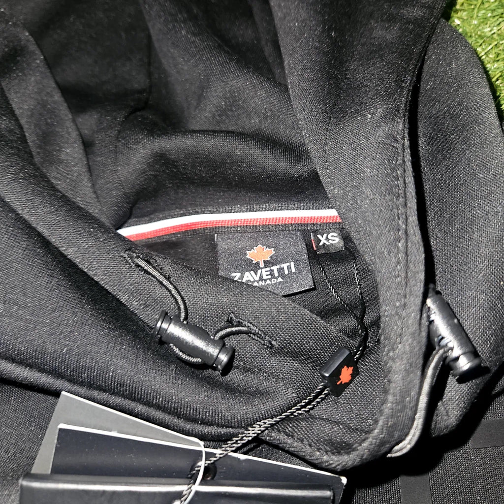 Zavetti Canada Black Hoodie - BNWT size xs
