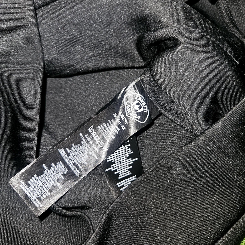 Zavetti Canada Black Reflective HD Hoodie - BNWT