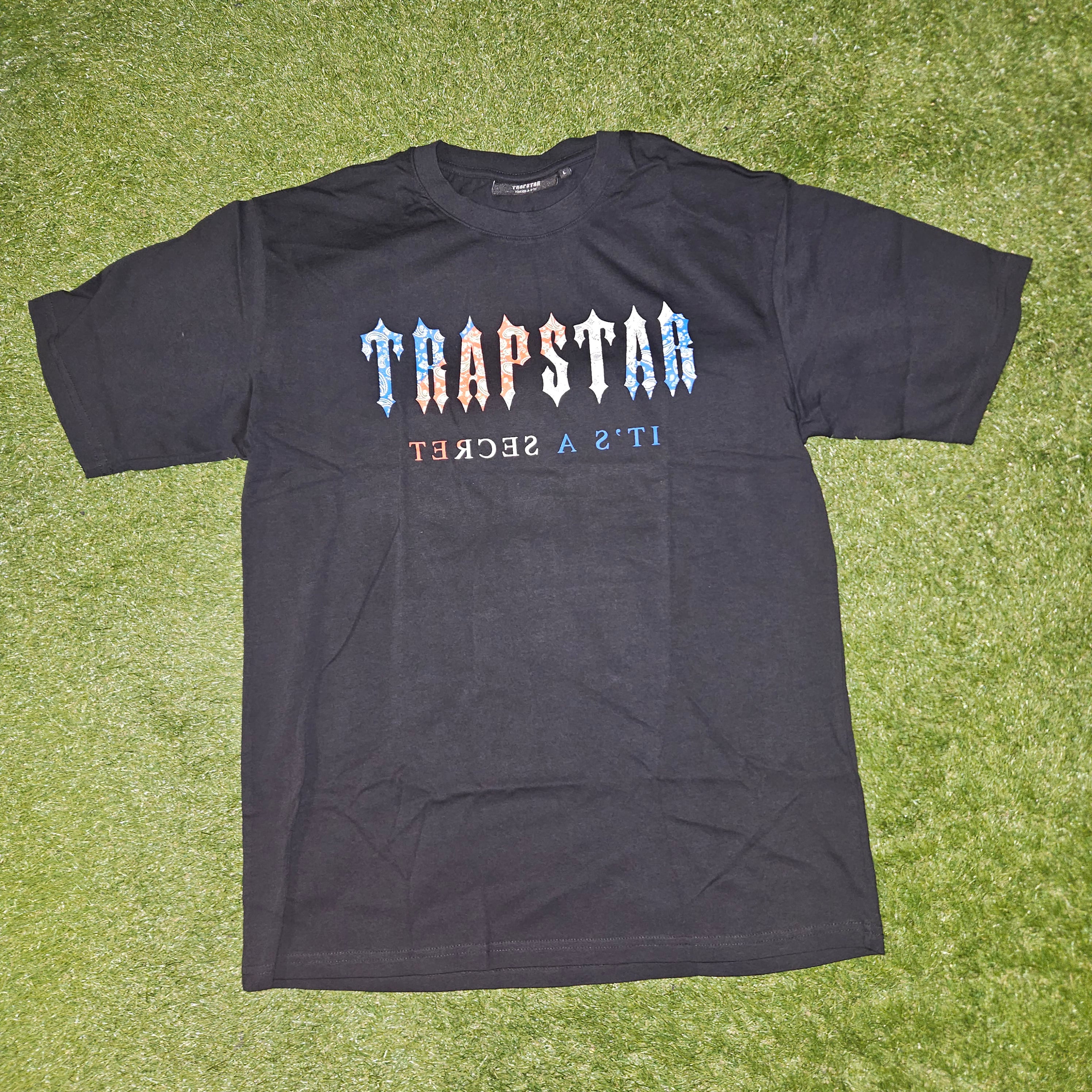 Trapstar Decoded T-Shirt – Black – Size L – BNWT