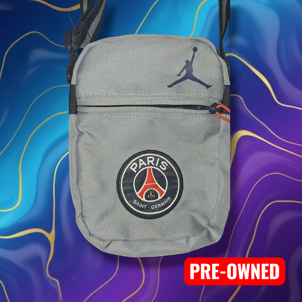 Nike PSG Jordan Grey Man Bag - Stylish Crossbody