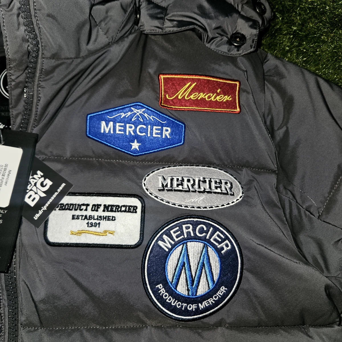 Mercier Grey New Season Coat - BNWT size xs