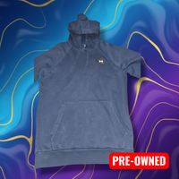Under Armour Navy Blue Hoodie - Size S/M - Premium Streetwear
