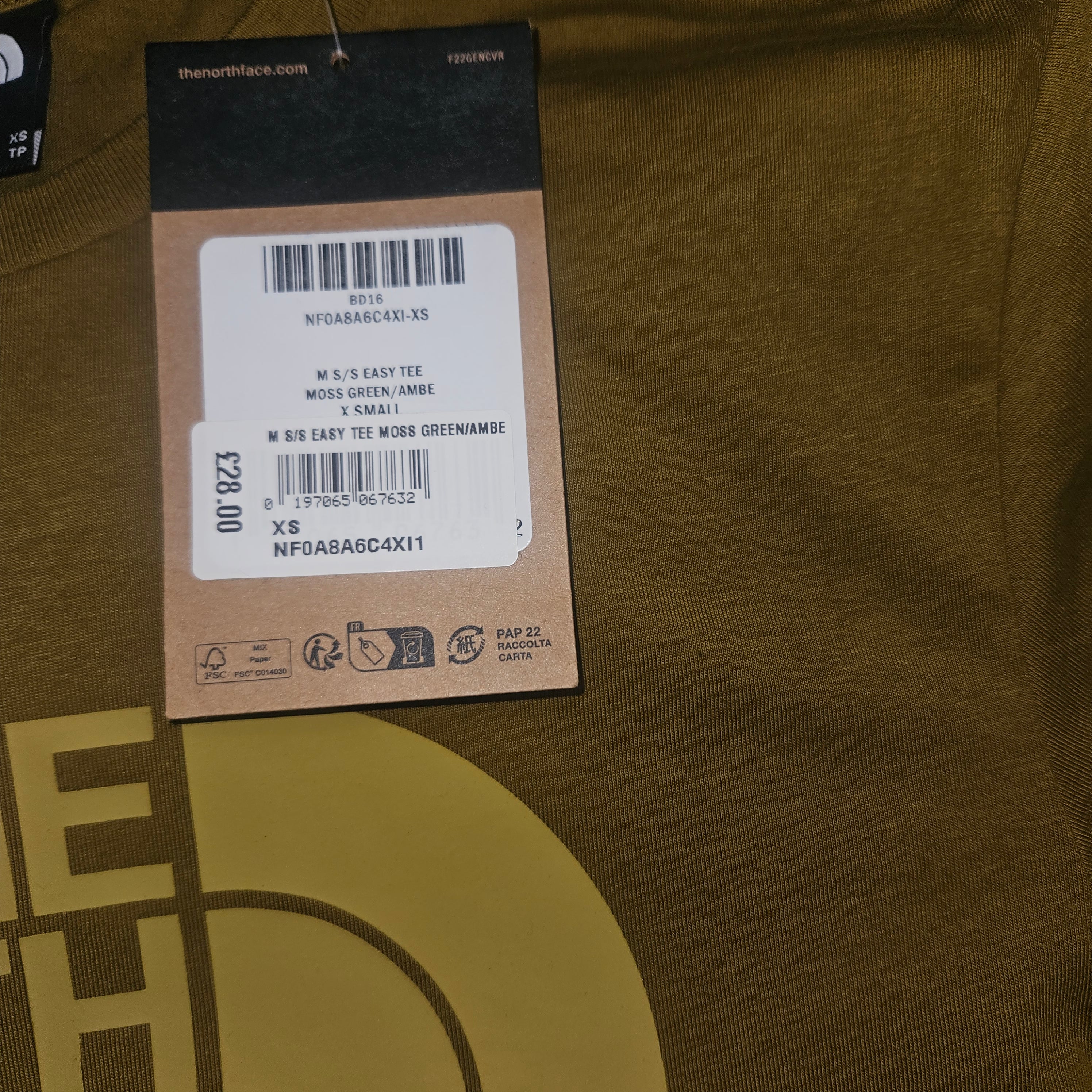 The North Face Brown Core T-Shirt – BNWT – Men's XS