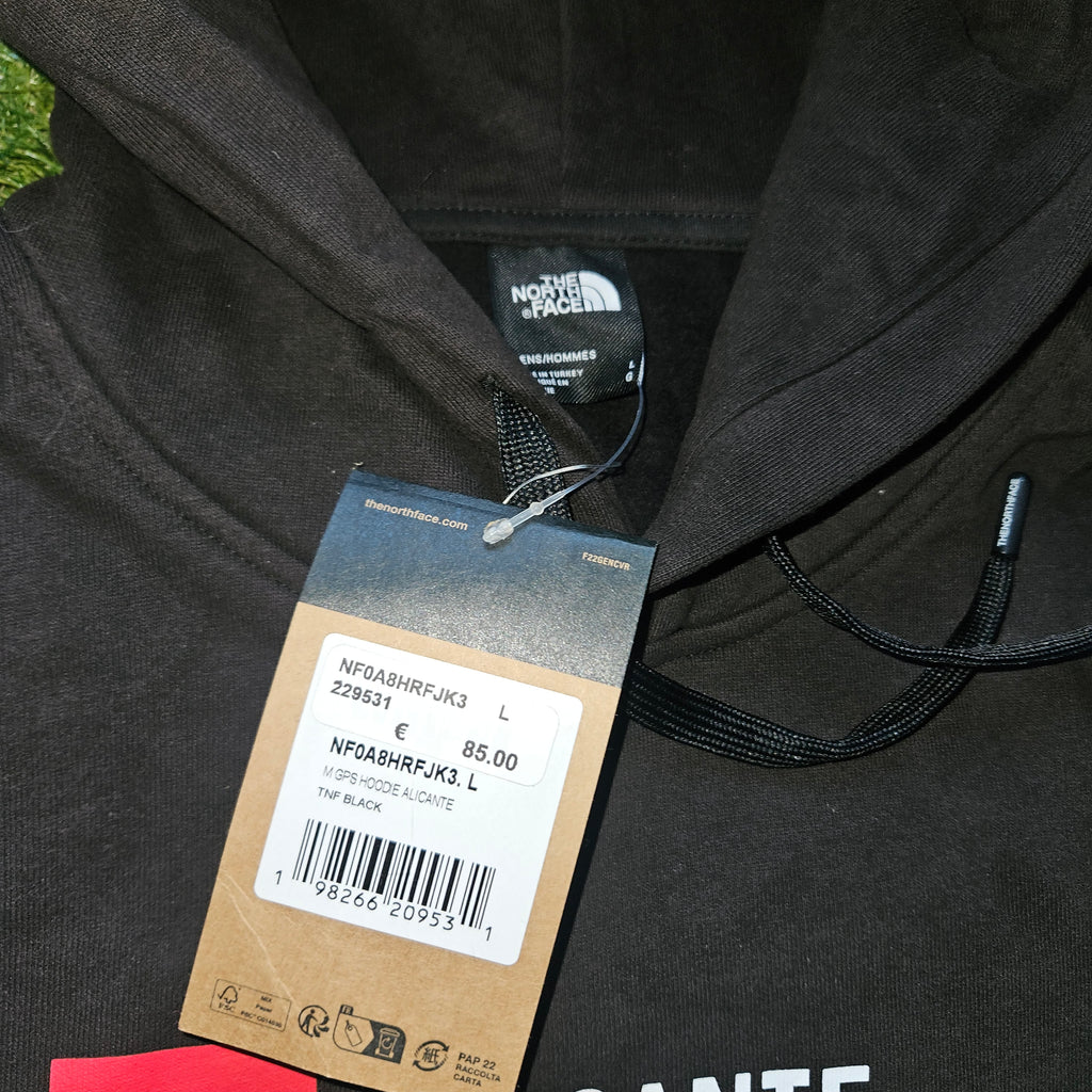The North Face Hoodie – Black - size large - bnwt