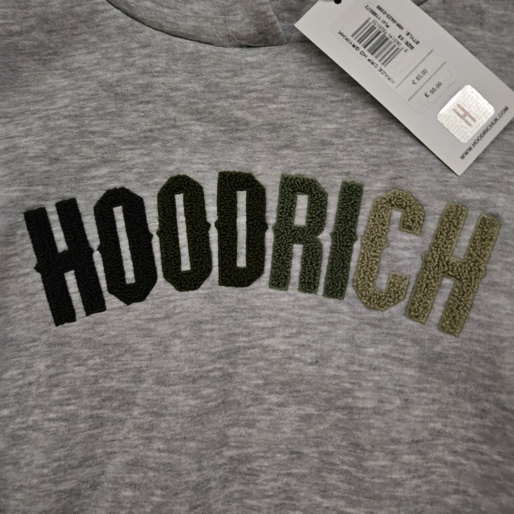 Hoodrich Crop Womens Hoodie - Grey - XS