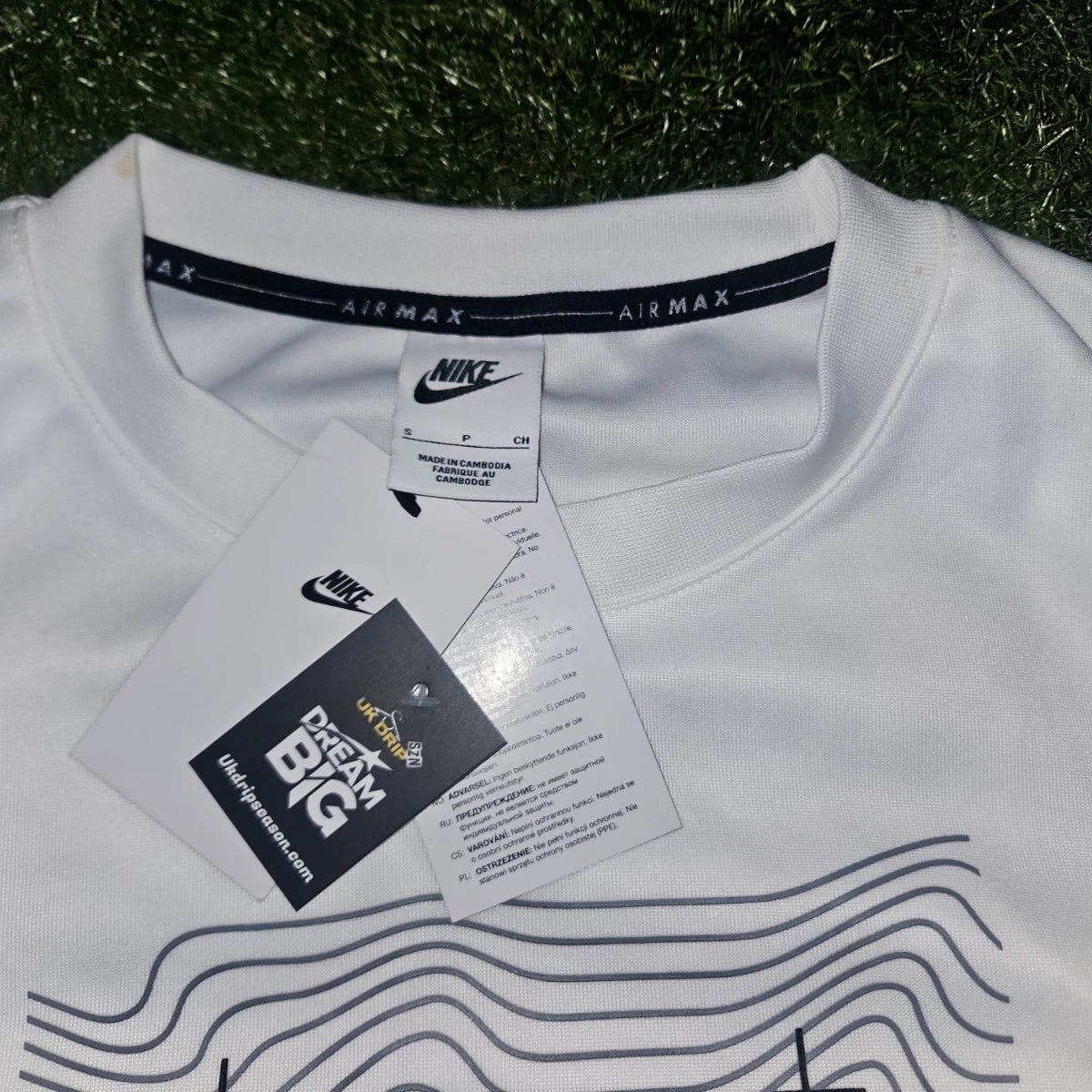 Nike Air Max White Jumper - BNWT