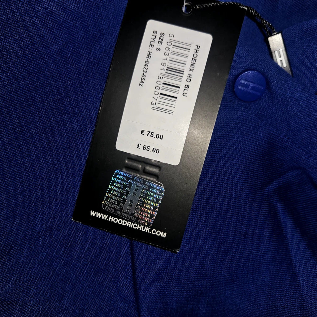 Hoodrich Blue Phoenix Hoodie - BNWT size small