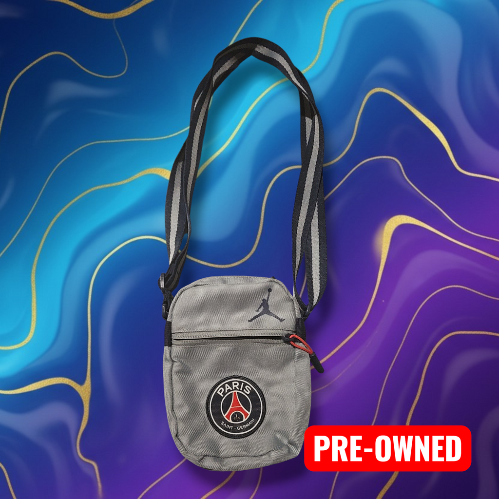 Nike PSG Jordan Grey Man Bag - Stylish Crossbody