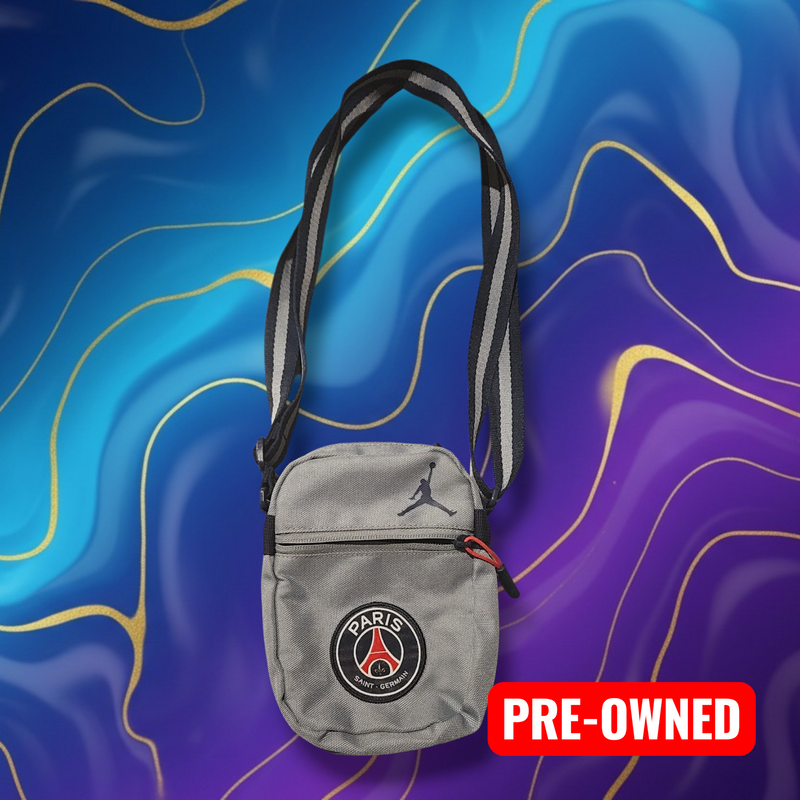 Nike PSG Jordan Grey Man Bag - Stylish Crossbody