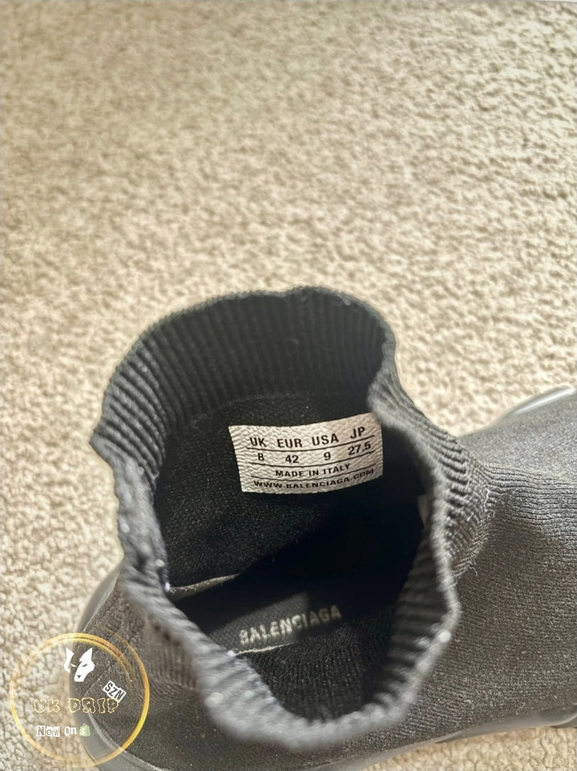 Balenciaga Black Sock Trainers