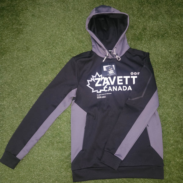 Zavetti Canada New Gen Hoodie – Grey & Black | Size XS