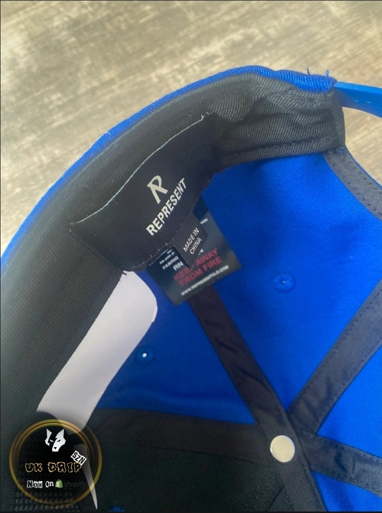 Represent Blue Hat - One Size