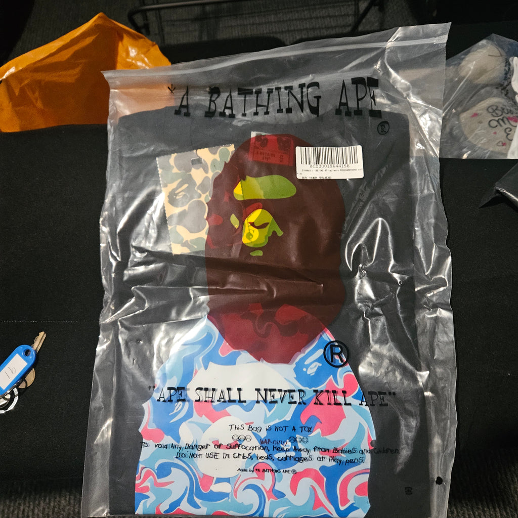 Bape Marble Camo Shirt BNWT