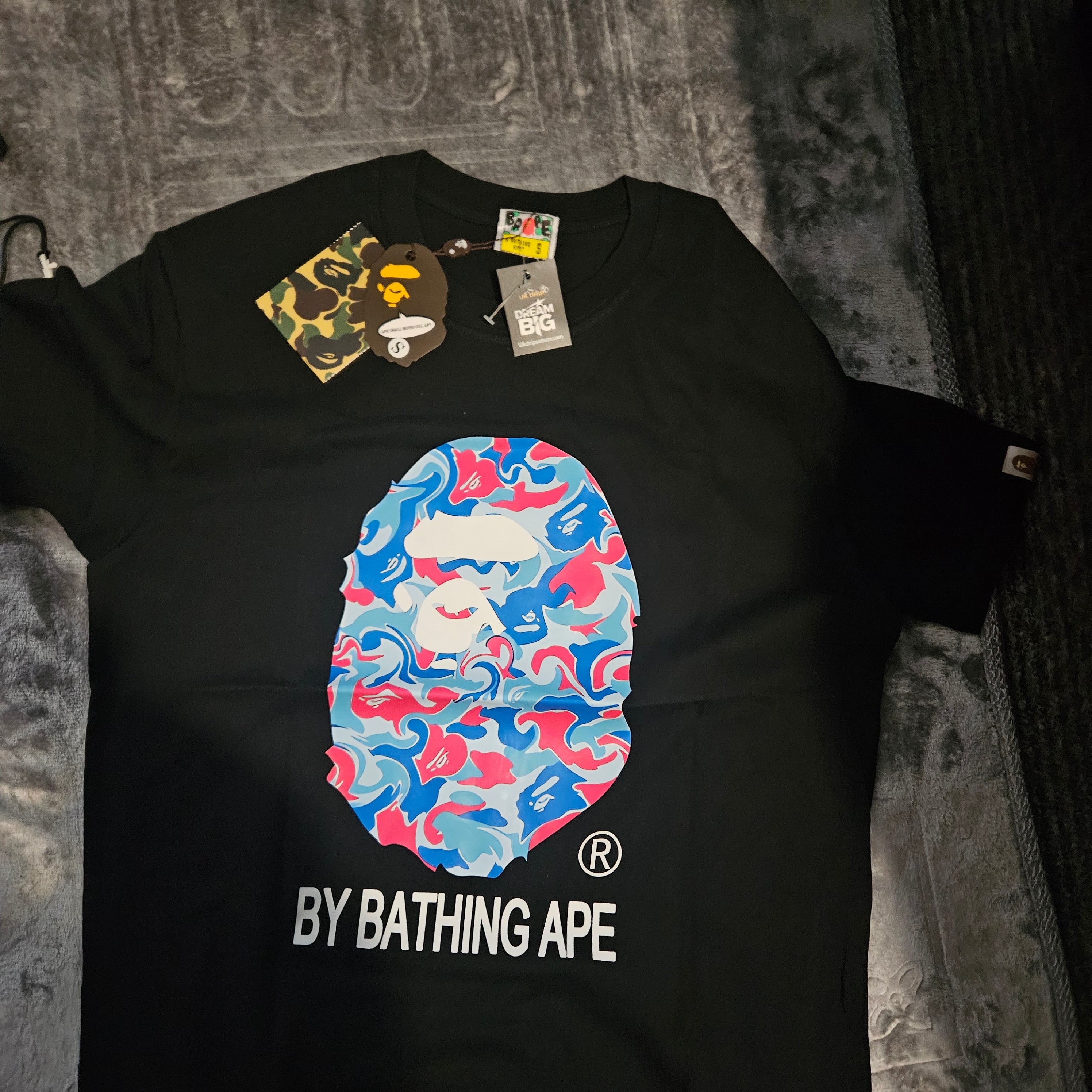 Bape Marble Camo Shirt BNWT