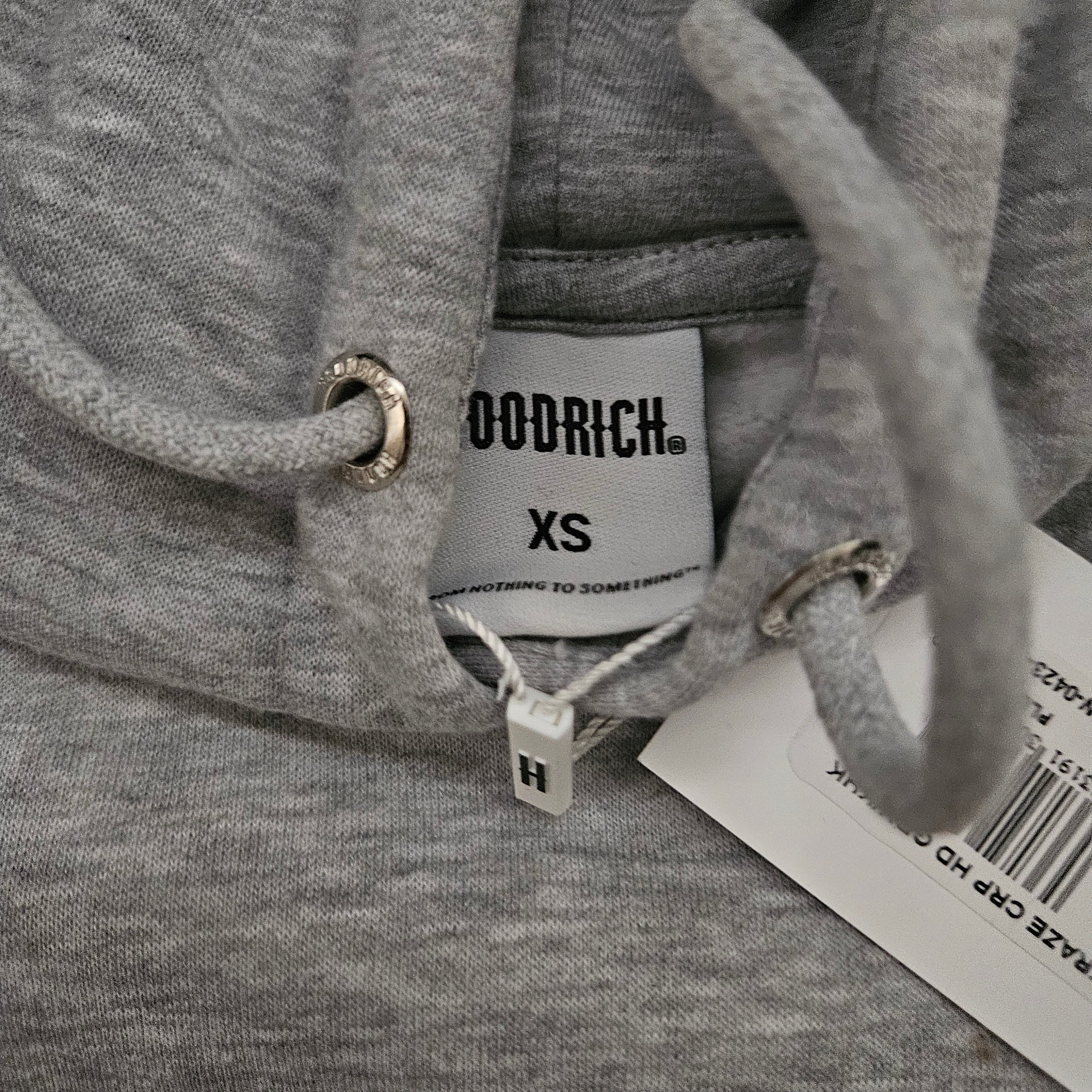 Hoodrich Crop Womens Hoodie - Grey - XS