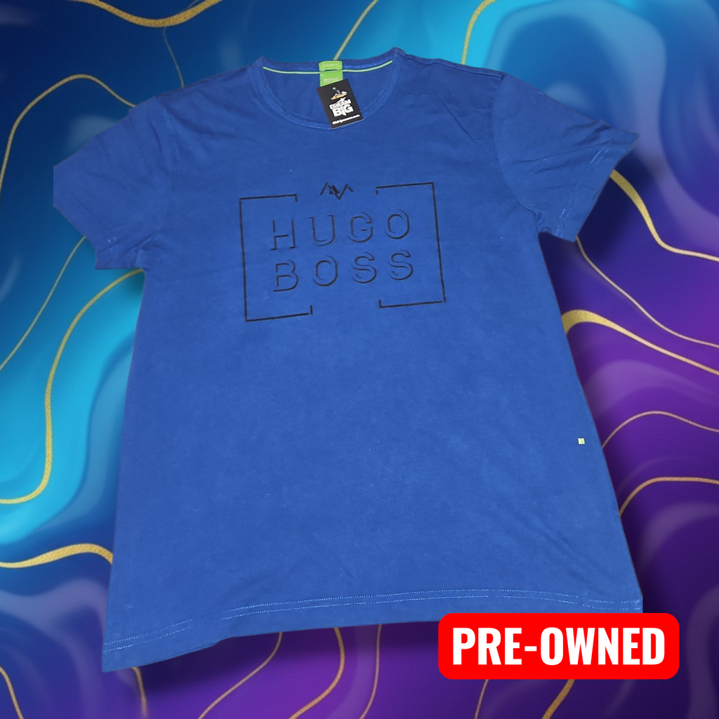 Hugo Boss Blue Shirt - Size Small - 100% Authentic