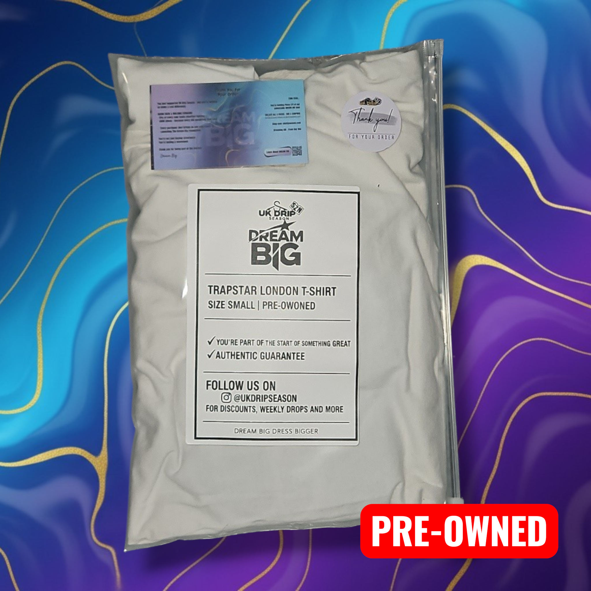 Trapstar London T-Shirt - Authentic Pre-Owned in White