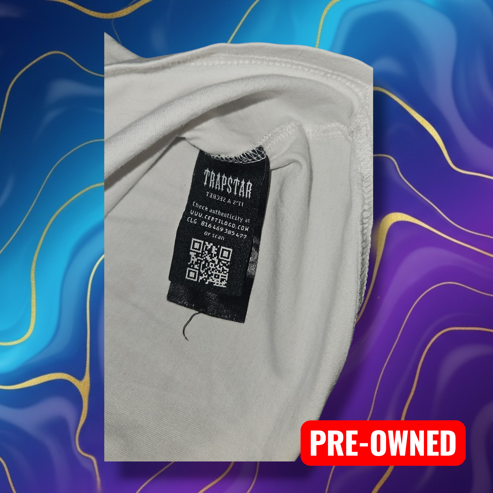 Trapstar London T-Shirt - Authentic Pre-Owned in White