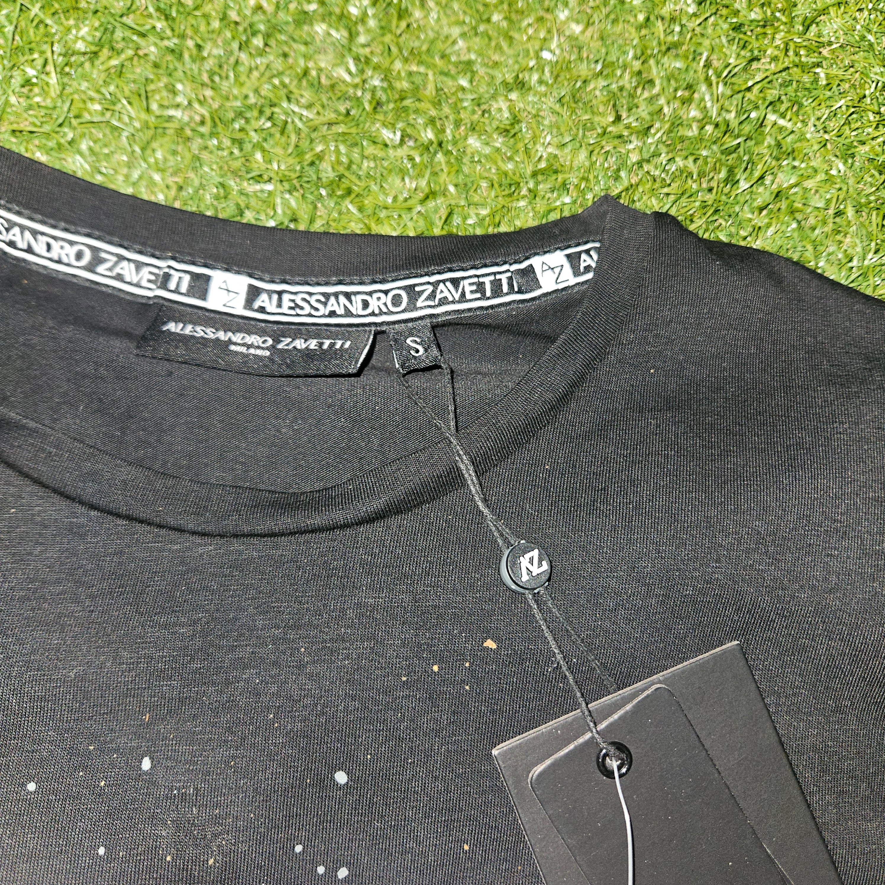 Alessandro Zavetti Canada Black T-Shirt – Men's Small | BNWT
