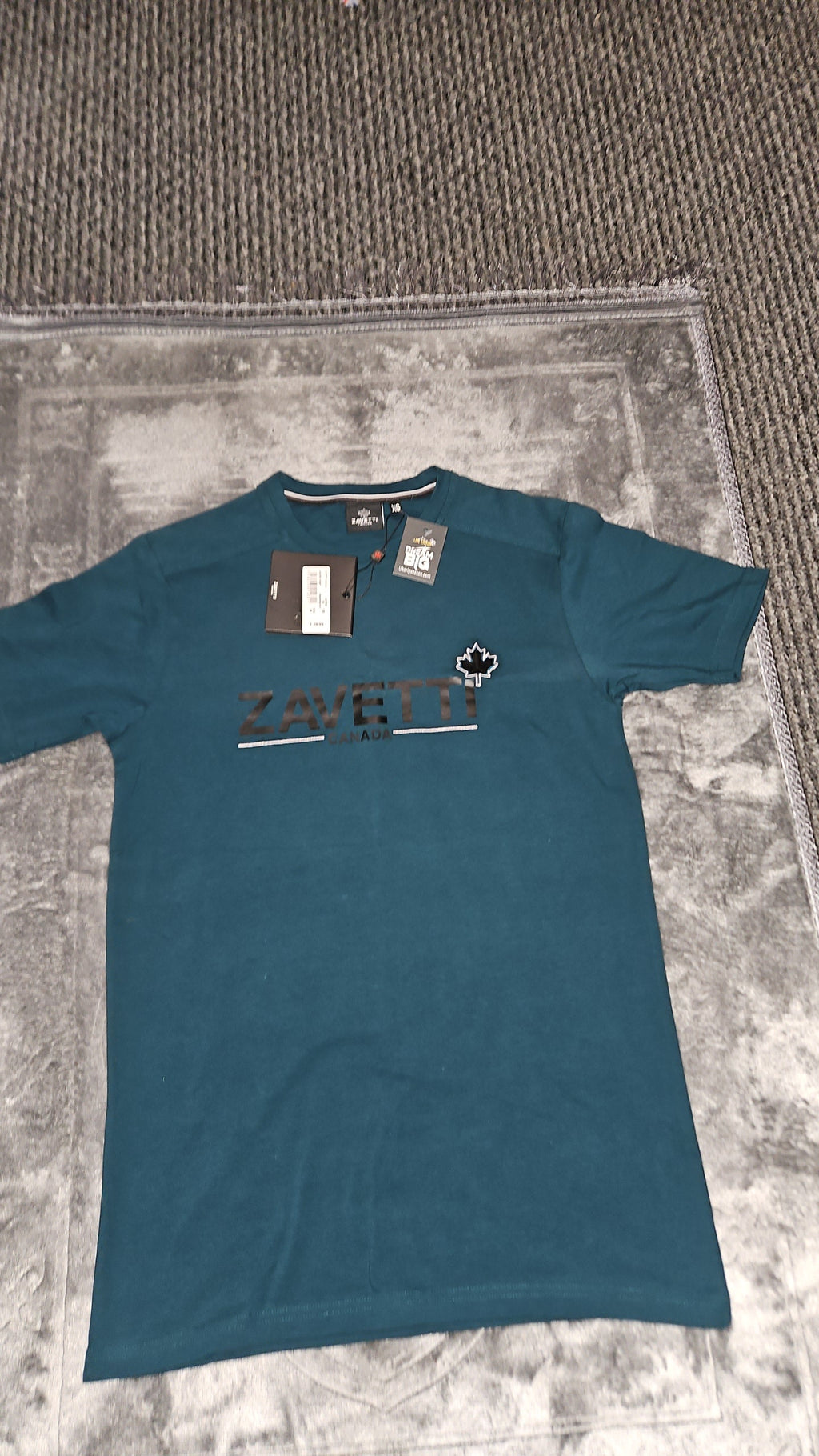 Zavetti Canada Dark Navy T-Shirt - XS - Buy Now