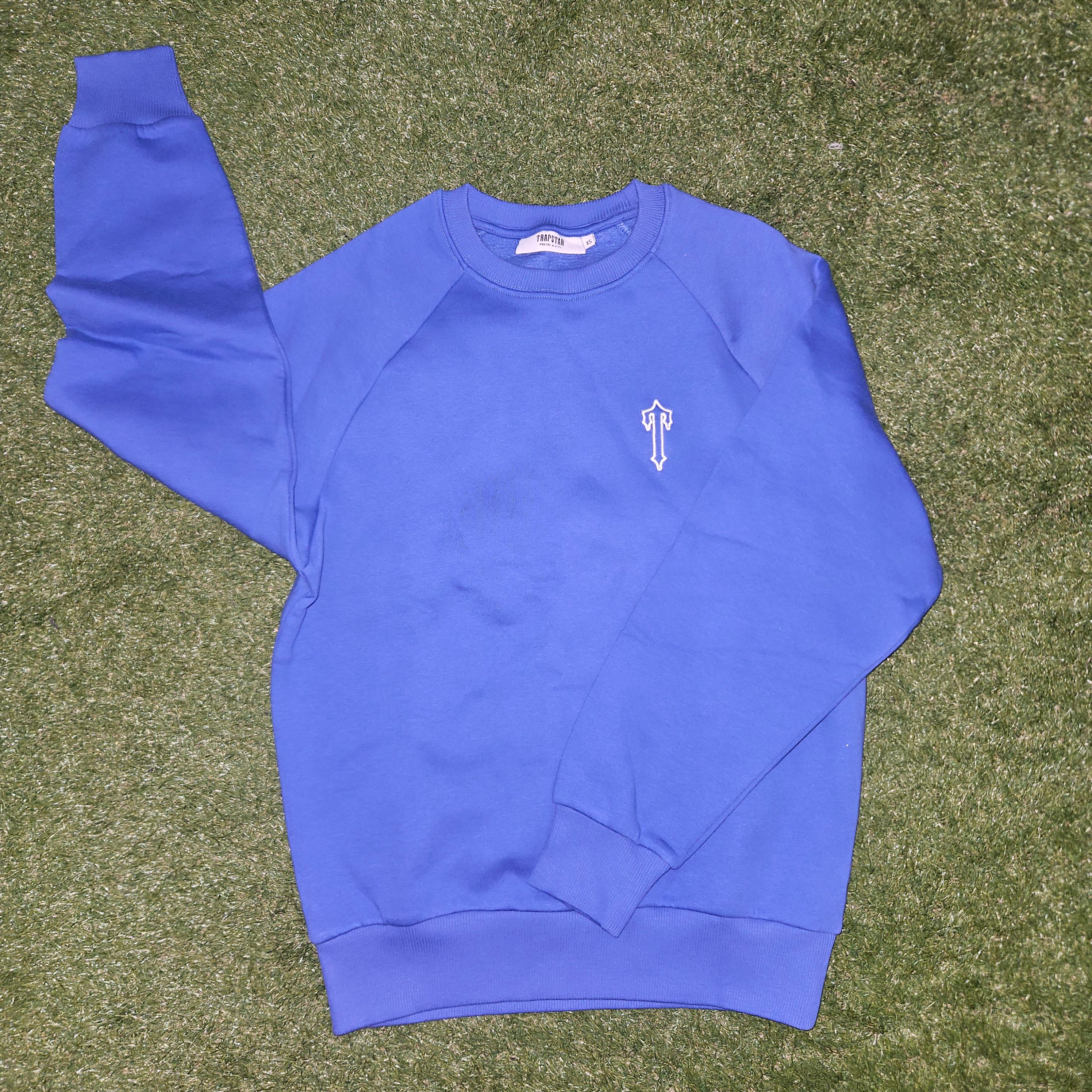 Trapstar Crewneck - Blue - Size XS - BNWT