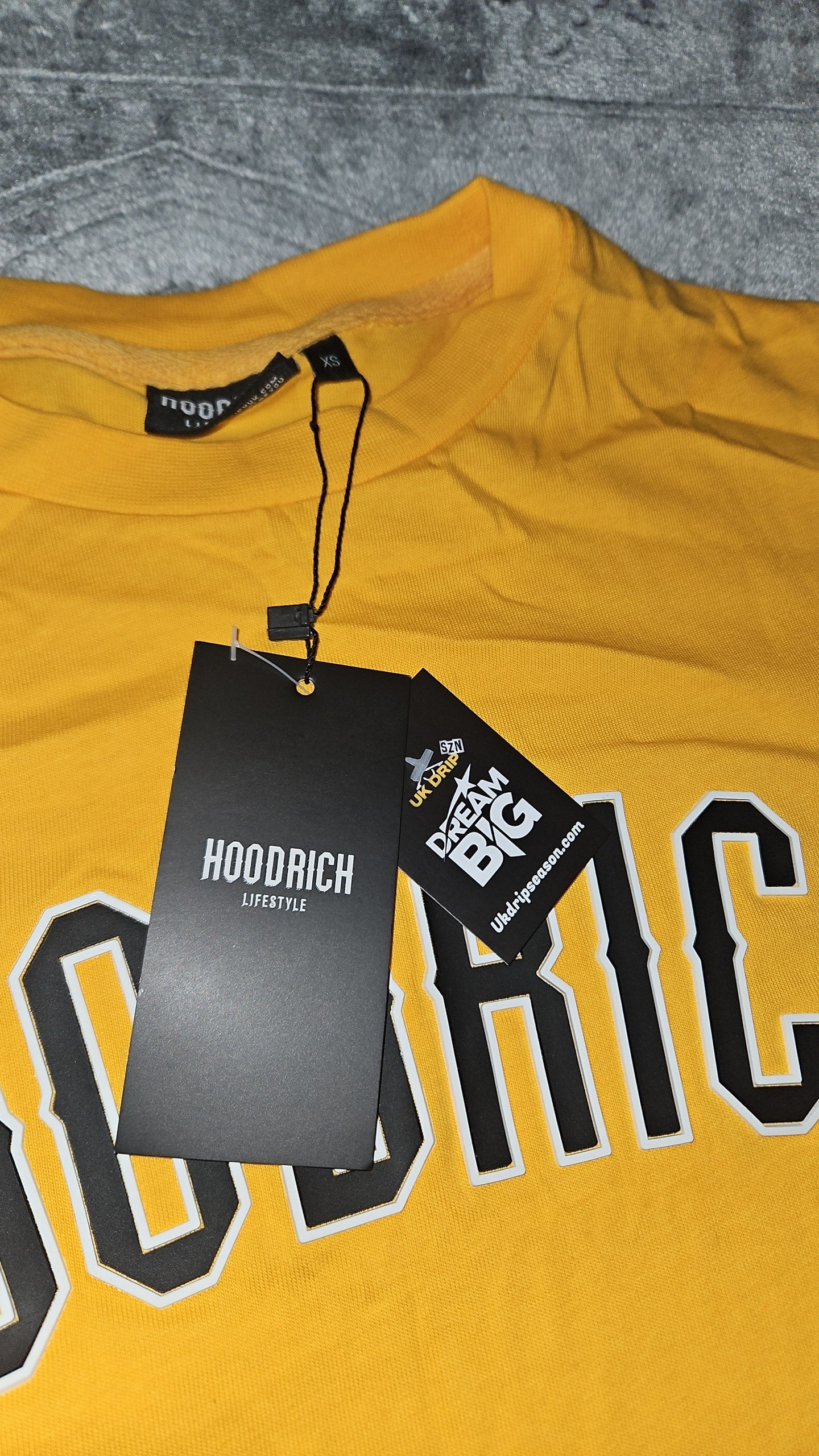 Hoodrich T-Shirt XS Orange - Authentic Streetwear
