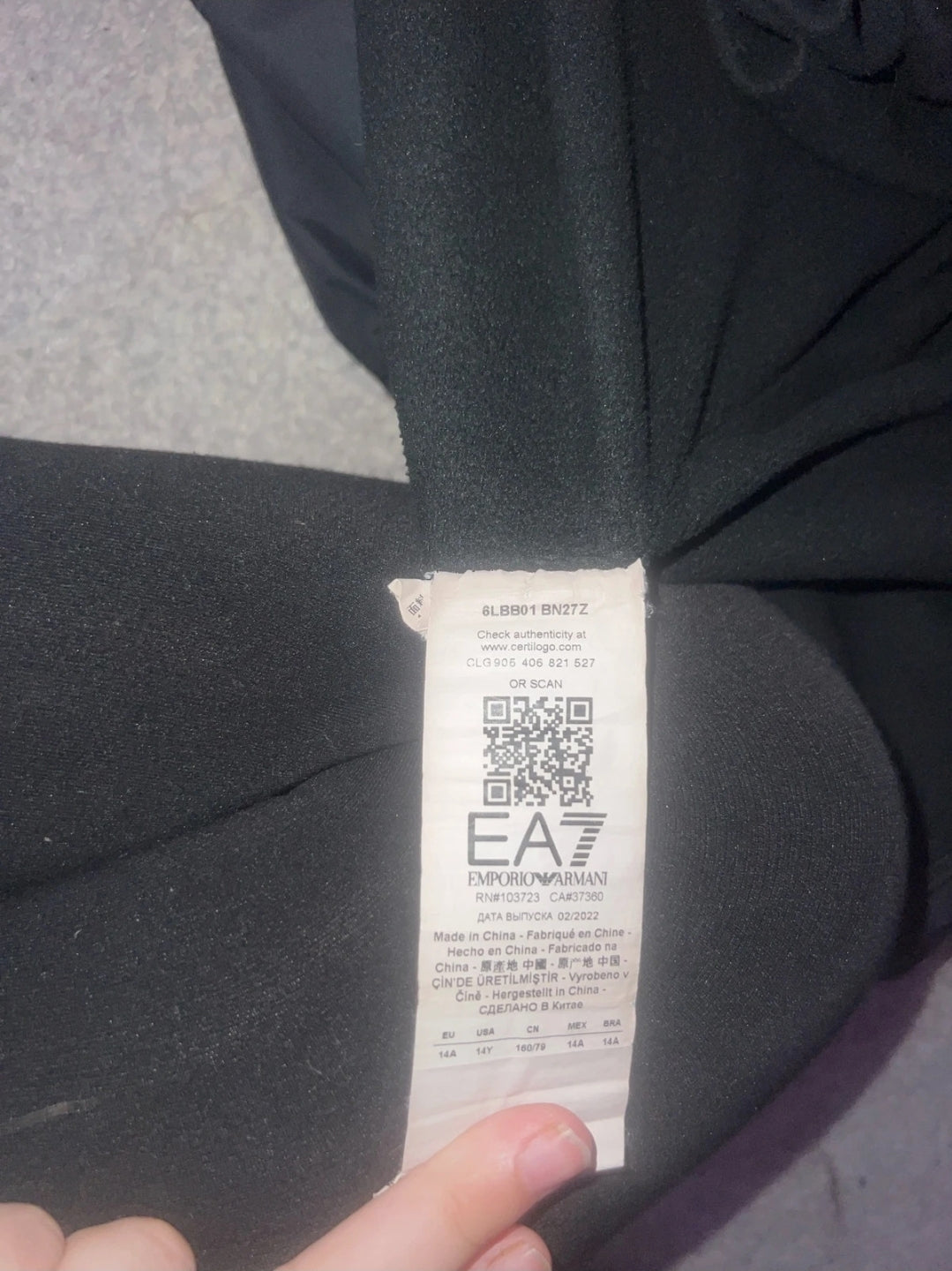 Armani EA7 Coat xs
