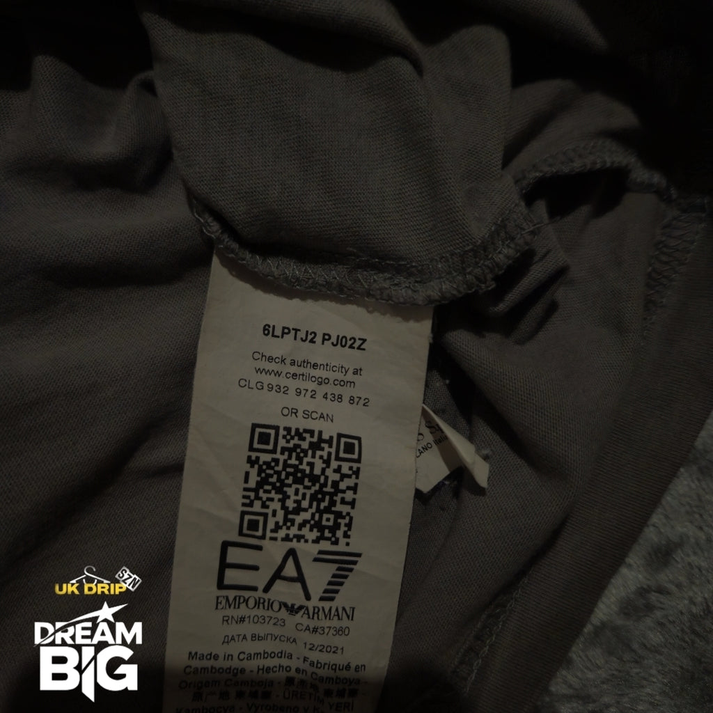 EA7 Emporio Armani T-Shirt - Black - Size XS - Amazing Condition