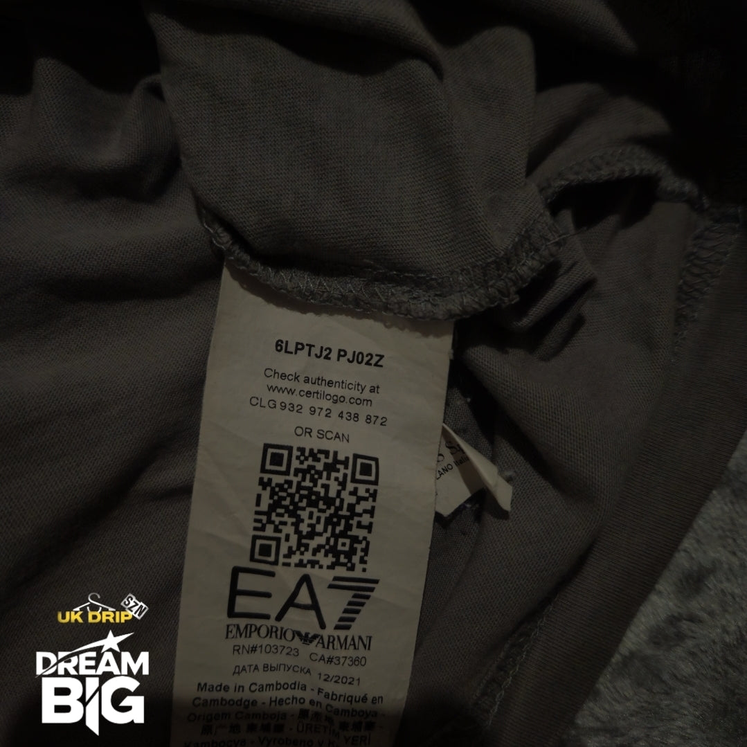 EA7 Emporio Armani T-Shirt - Black - Size XS - Amazing Condition