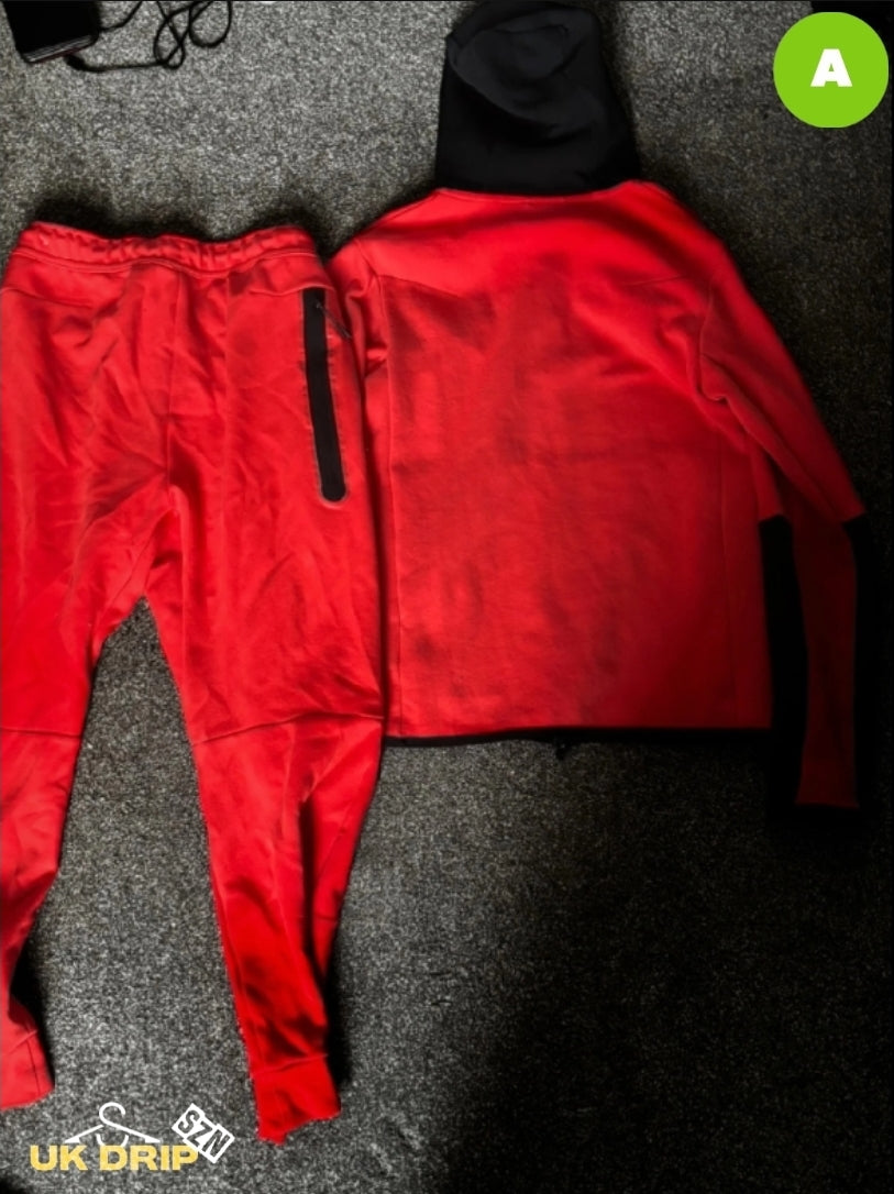 Crimson Red Rare Nike Tech XS
