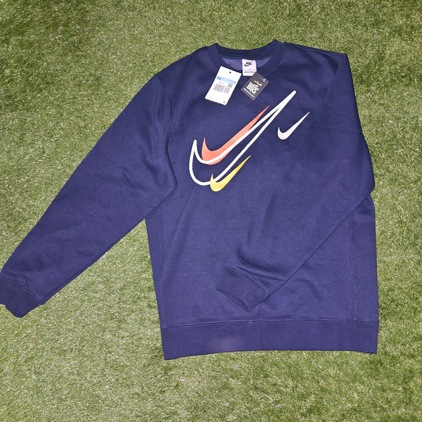 Nike jumper multi swoosh size medium