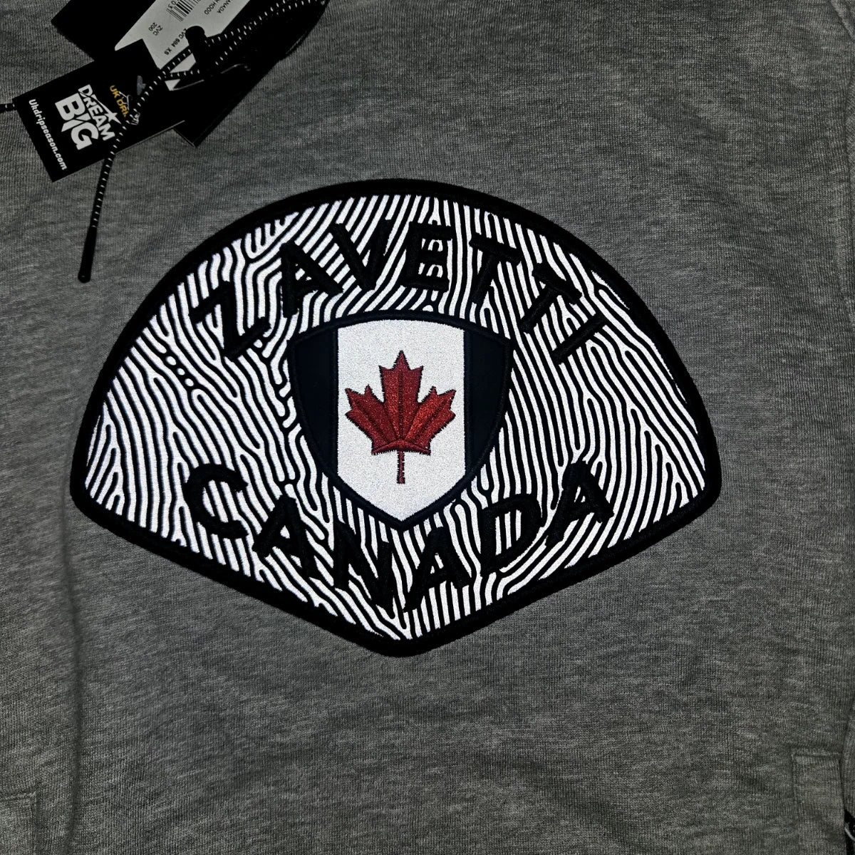 Zavetti Canada Grey Core Hoodie - BNWT