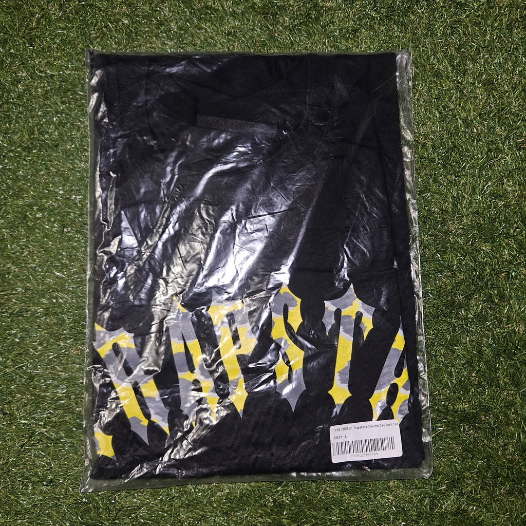 Trapstar x Central Cee Arch Logo T-Shirt – Black – Mens – BNWT