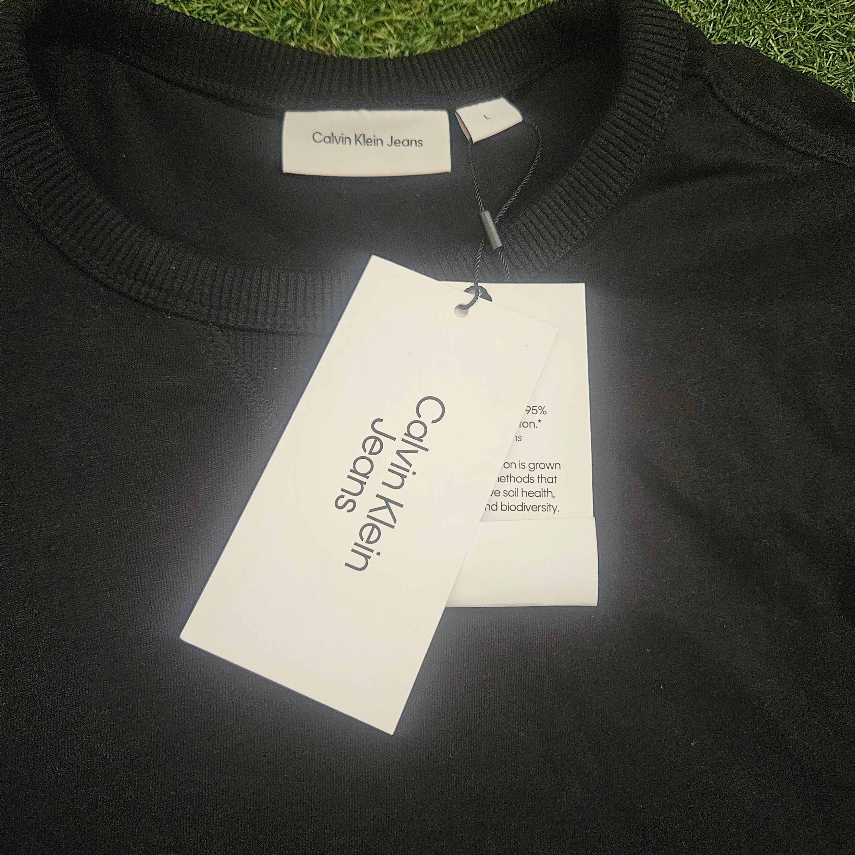 Calvin Klein Core Logo T-Shirt – BNWT – Black – Men's Large